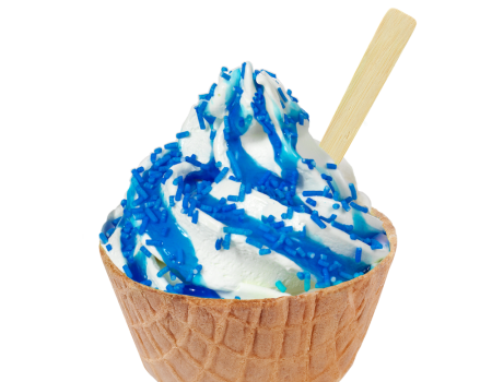 Dekor-Streusel - Schlumpf-blau