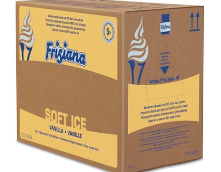 Flüssige Mischung zur Herstellung von Softeis - Sahne