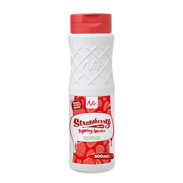 Glasur, Topping Erdbeere