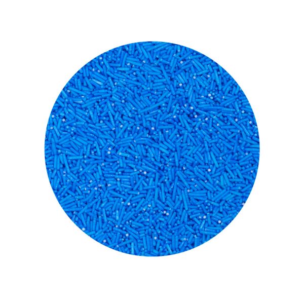 Dekor-Streusel - Schlumpf-blau