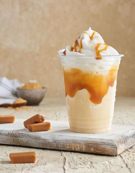 Glasur, Topping Toffee-Karamell