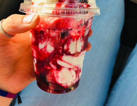 Glasur, Topping Waldbeeren