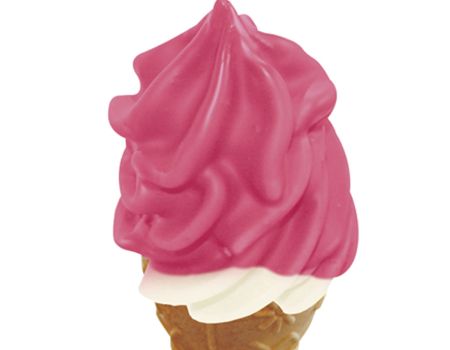 Heiße Glasur - Erdbeere