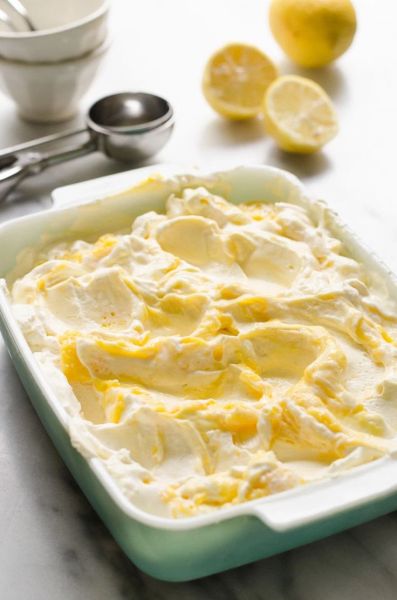 Glasur, Topping Zitrone