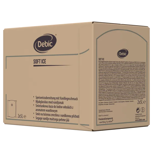 Flüssige Mischung zur Herstellung von Softeis - Sahne