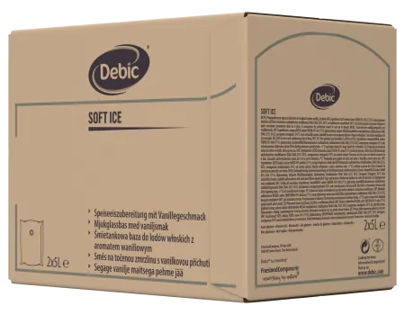 Flüssige Mischung zur Herstellung von Softeis - Sahne