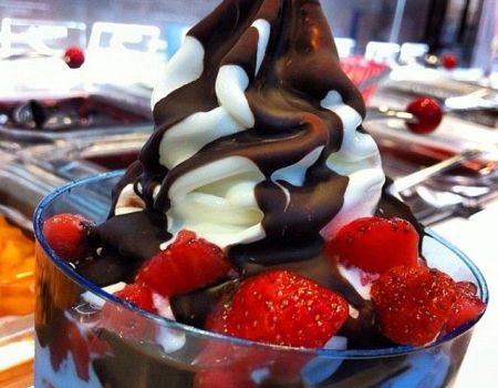 Heiße Glasur - Schokolade