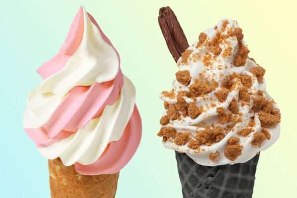 Zutaten für Softeis