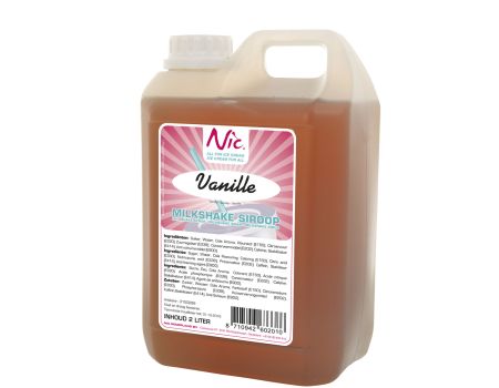 Sirup zum Aromatisieren von Milchshake - Vanille