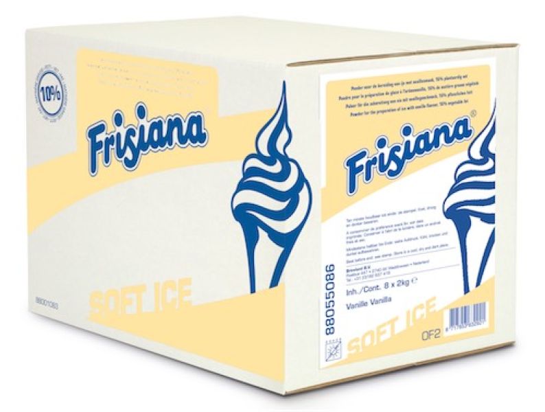 Pulvermischung zur Herstellung von Softeis - Sahne