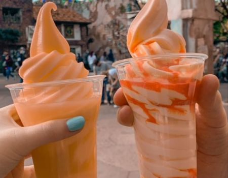 Glasur, Topping pikante Orange