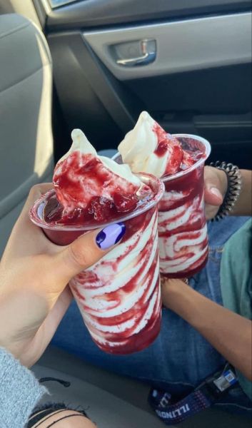 Glasur, Topping Erdbeere