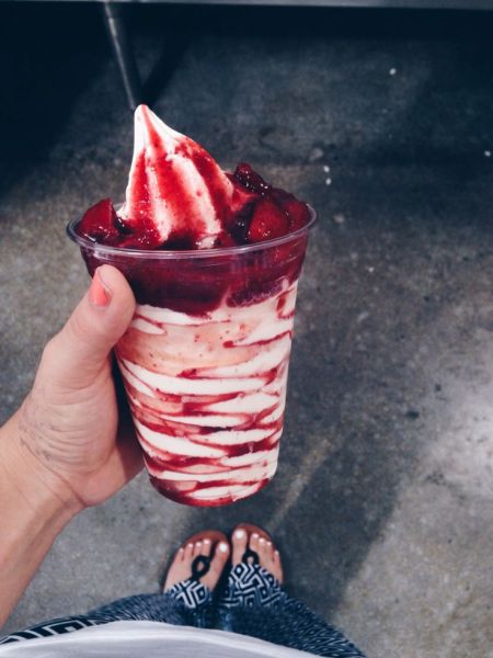 Glasur, Topping Waldbeeren
