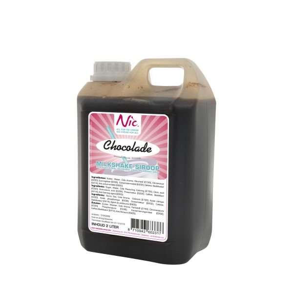 Sirup zum Aromatisieren von Milchshake - Schokolade