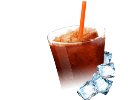 Zutaten für Slush-Eis und Frappé - Cola