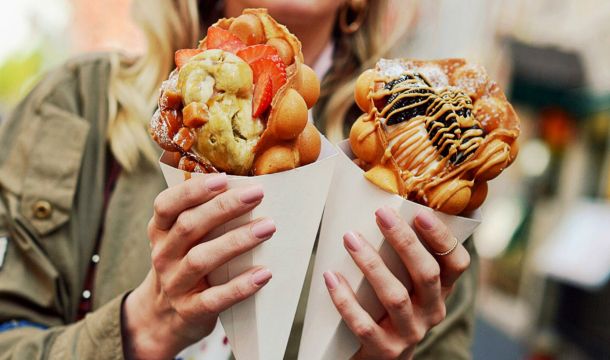 Bubble waffle - novinka na rok 2019
