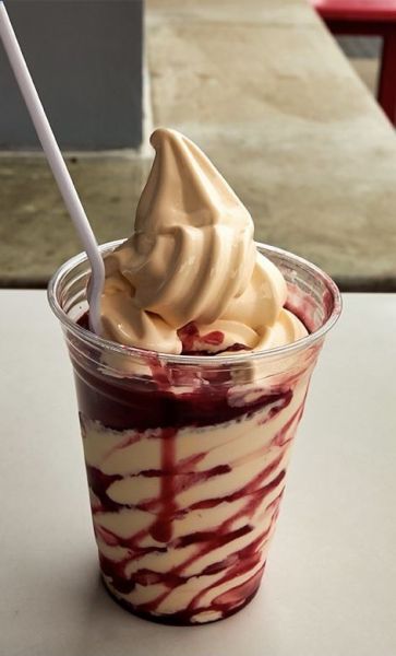 Glasur, Topping Kirsche